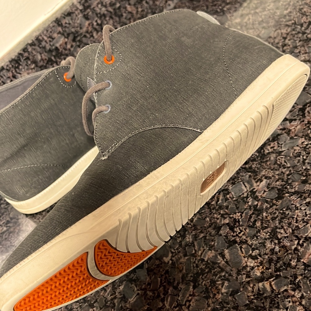 CLAE casual, dark gray canvas/Strayhorn Textile sneakers - Picture 7 of 9